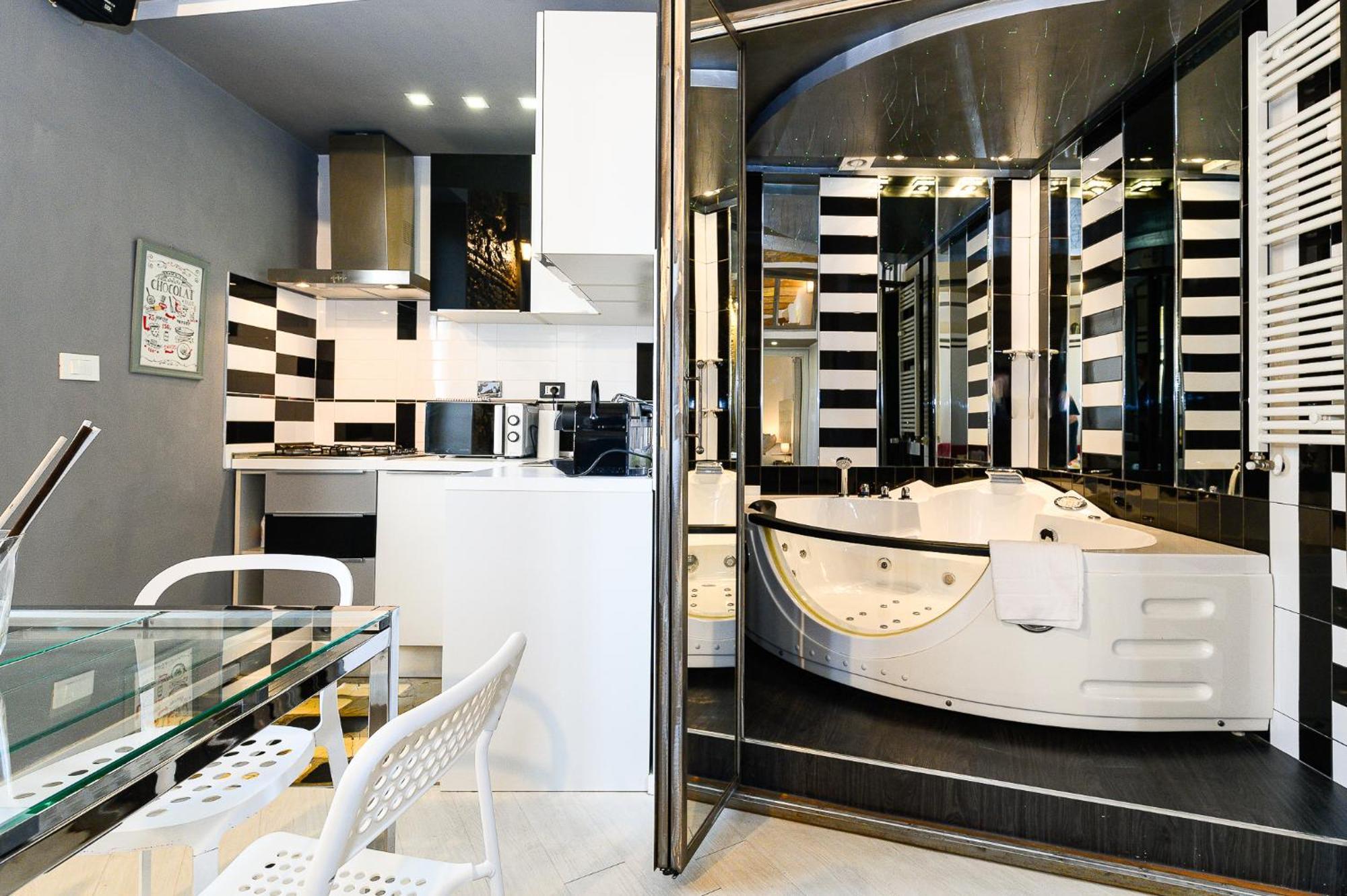 Stylish With Jacuzzi By Ndp Rent Apartment Rome Exterior photo
