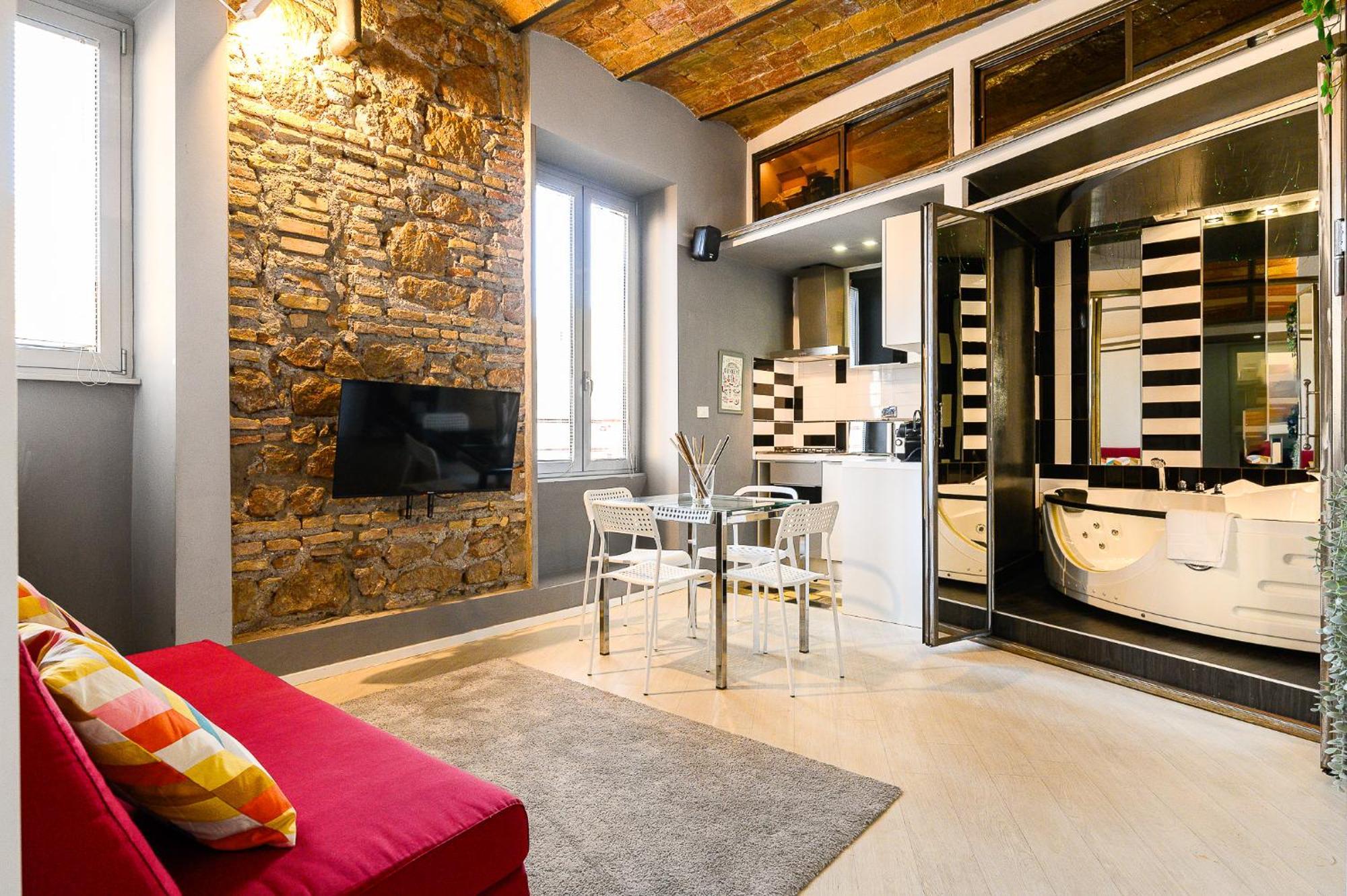 Stylish With Jacuzzi By Ndp Rent Apartment Rome Exterior photo